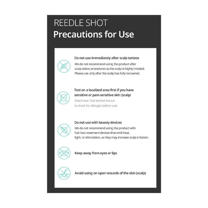 VT Reedle Shot Hair Ampoule 100dL - Peaches&Creme Shop Korean Skincare Malta