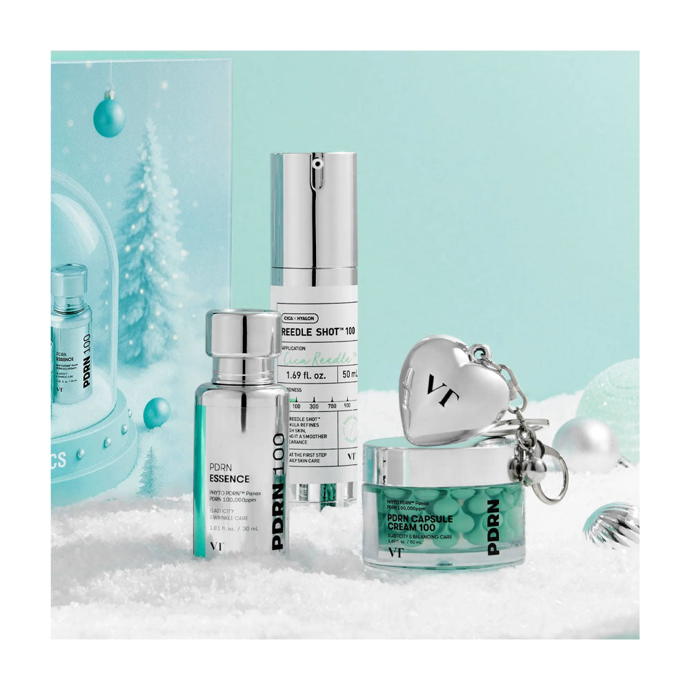 VT COSMETICS SHINING HOLIDAY SET - Peaches&Creme Shop Korean Skincare Malta