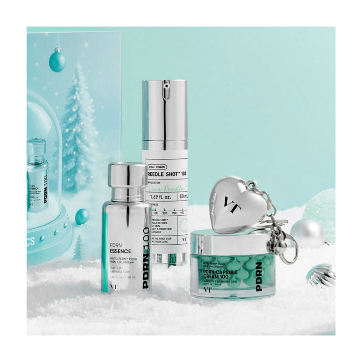 VT COSMETICS SHINING HOLIDAY SET - Peaches&Creme Shop Korean Skincare Malta