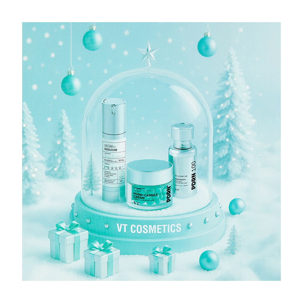 VT COSMETICS SHINING HOLIDAY SET - Peaches&Creme Shop Korean Skincare Malta