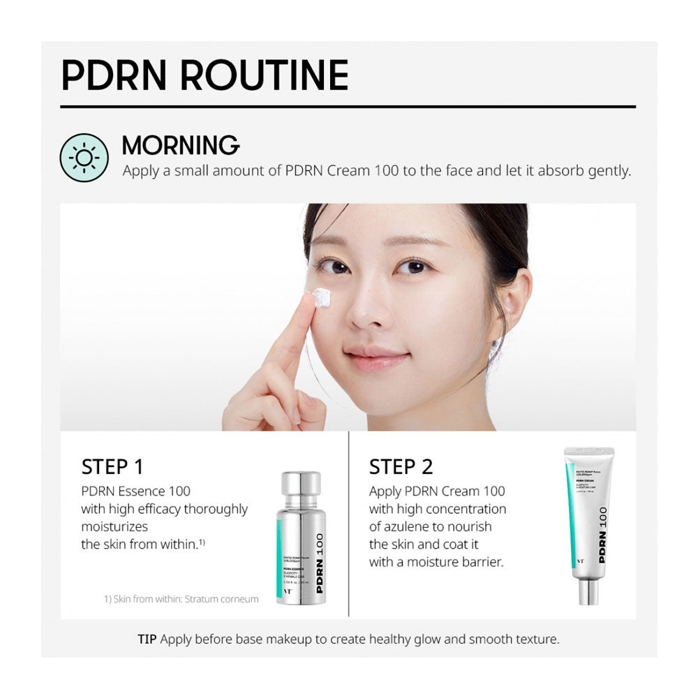 VT COSMETICS PDRN Cream 100 - Peaches&Creme Shop Korean Skincare Malta