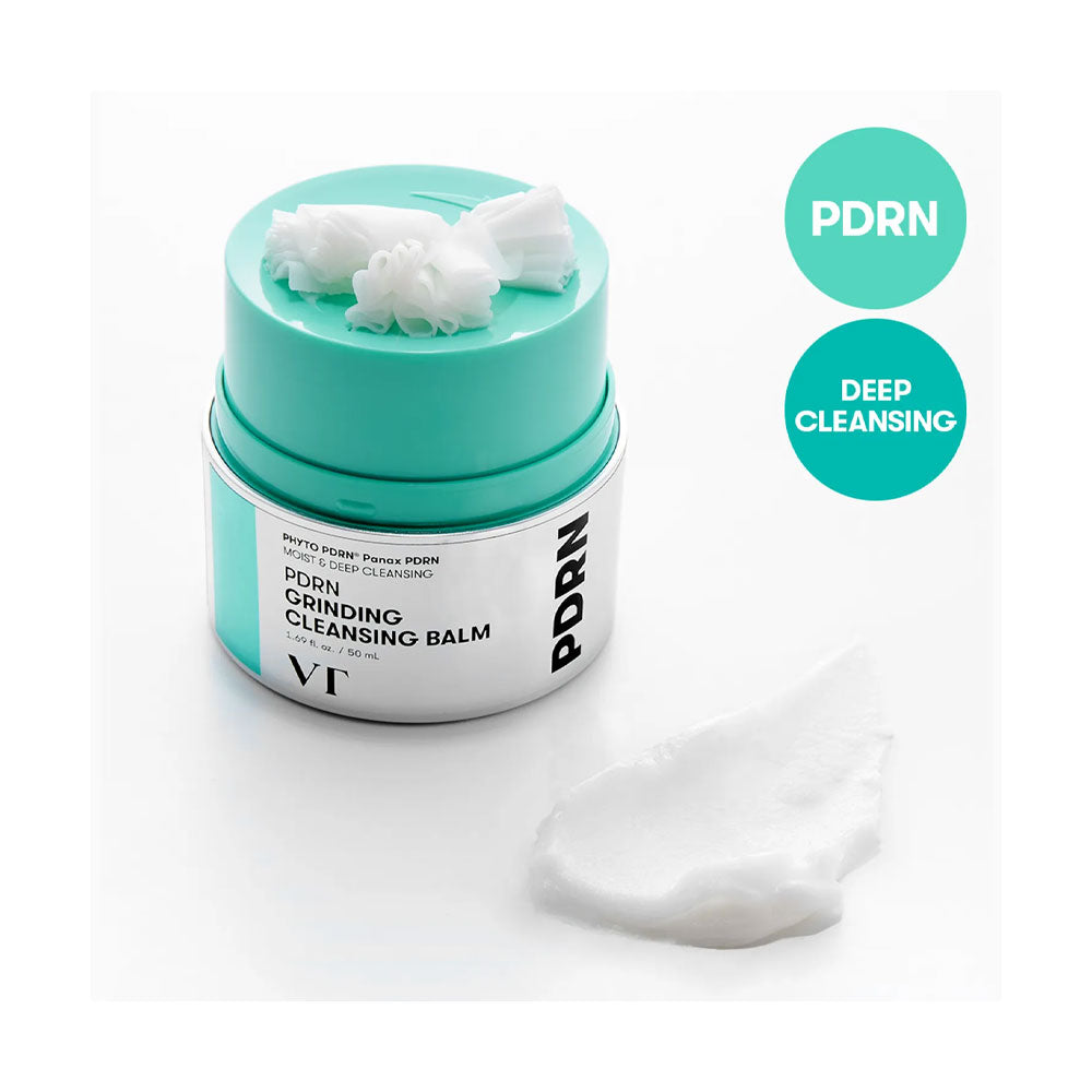 VT COSMETICS PDRN Grinding Cleansing Balm - Peaches&Creme Shop Korean Skincare Malta