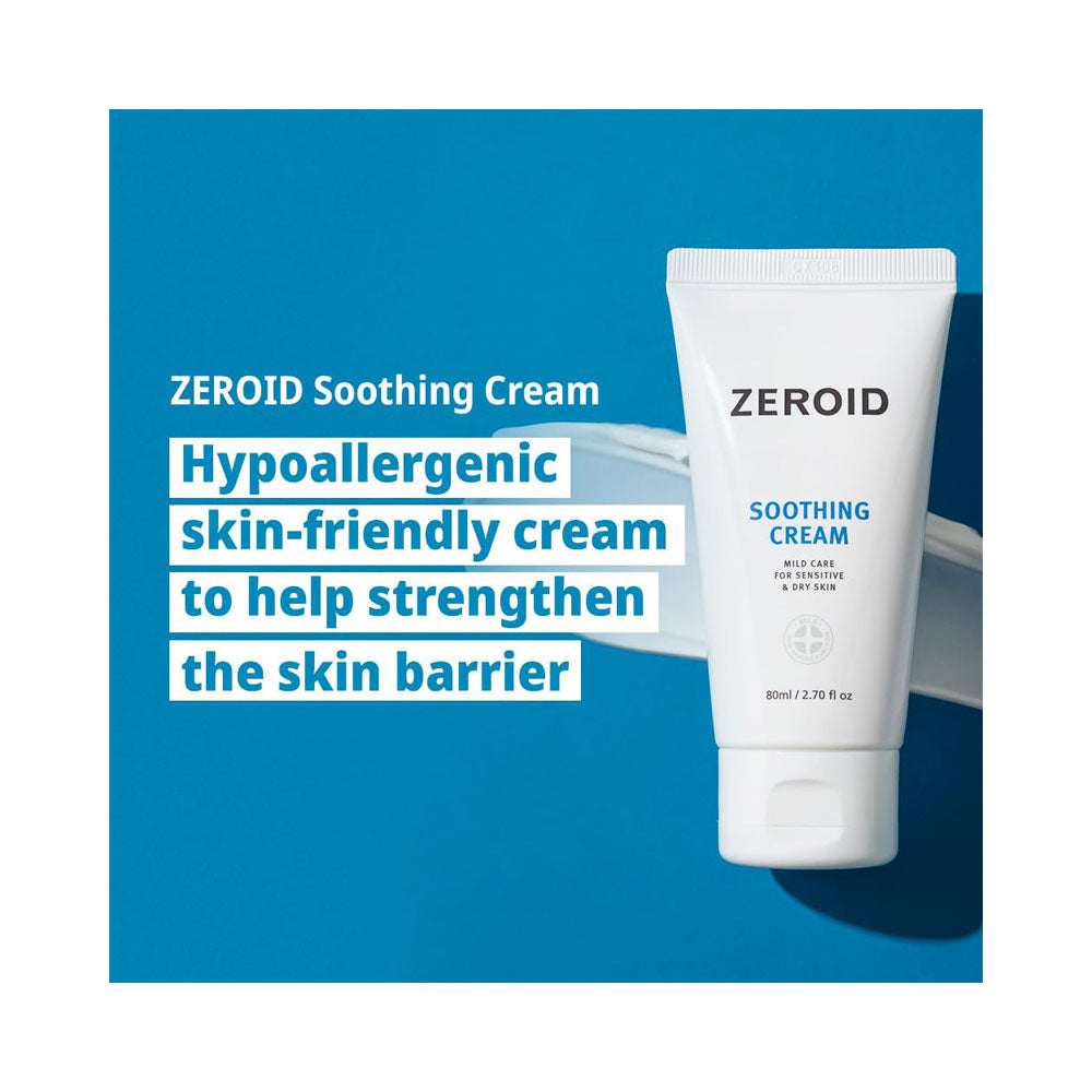 ZEROID Soothing Cream - Peaches&Creme Shop Korean Skincare Malta