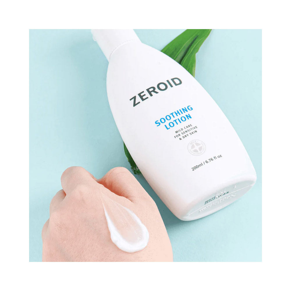 ZEROID Soothing Lotion - Peaches&Creme Shop Korean Skincare Malta
