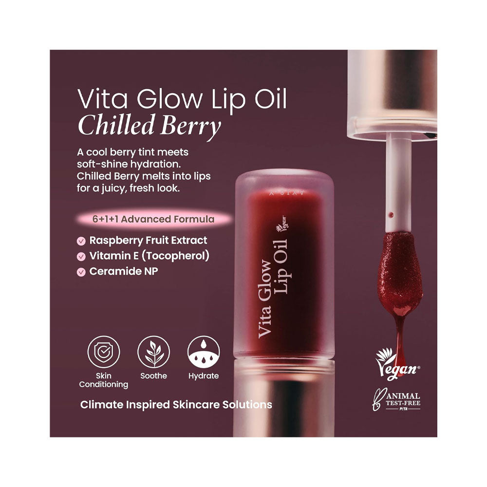 AXIS-Y Vita Glow Lip Oil - Peaches&Creme Shop Korean Skincare Malta