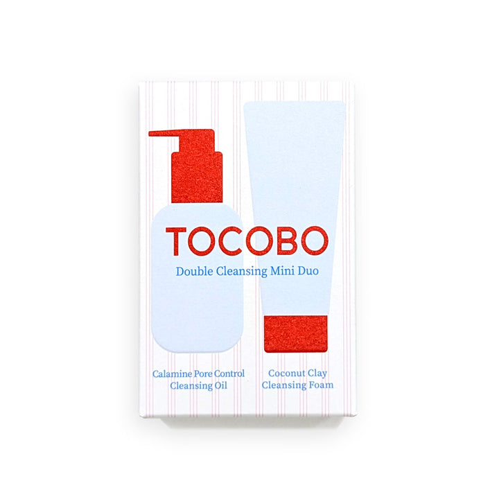 TOCOBO Double Cleanser Mini Duo - Peaches&Creme Shop Korean Skincare Malta