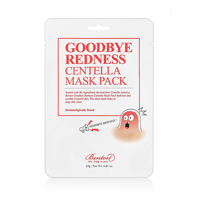 Benton Goodbye Redness Centella Mask Pack - Peaches&Crème K-Beauty and Skincare