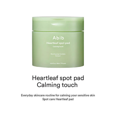 ABIB Heartleaf Spot Pad Calming Touch - Peaches&Creme Shop Korean Skincare