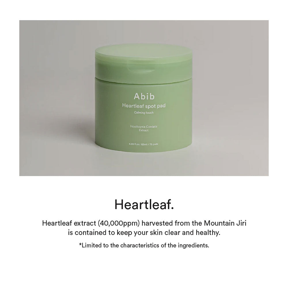 ABIB Heartleaf Spot Pad Calming Touch - Peaches&Creme Shop Korean Skincare