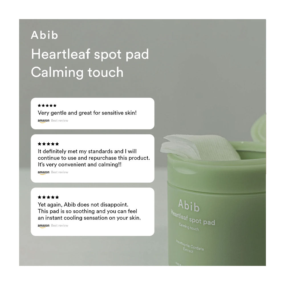 ABIB Heartleaf Spot Pad Calming Touch - Peaches&Creme Shop Korean Skincare