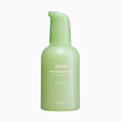 ABIB Heartleaf Essence Calming Pump - Peaches&Creme Shop Korean Skincare Malta
