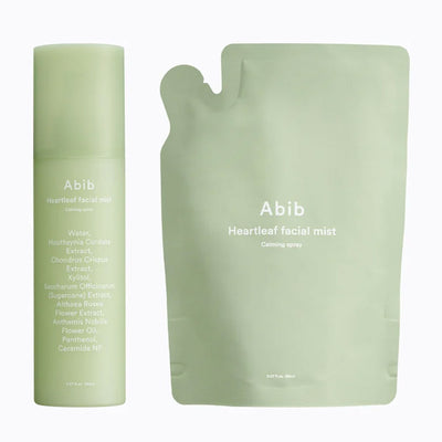 ABIB Heartleaf Facial Mist Calming Spray - Peaches&Creme Shop Korean Skincare Malta