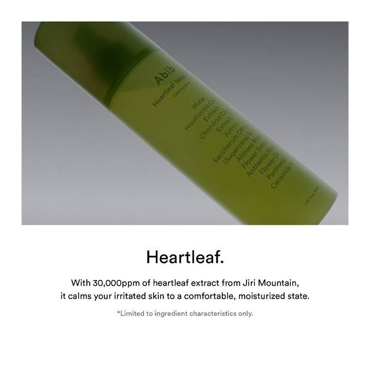 ABIB Heartleaf Facial Mist Calming Spray - Peaches&Creme Shop Korean Skincare Malta