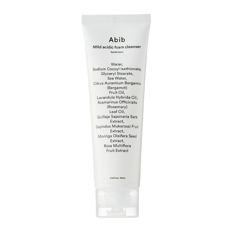 ABIB Mild Acidic Foam Cleanser Gentle Foam - Peaches&Creme Shop Korean Skincare Malta