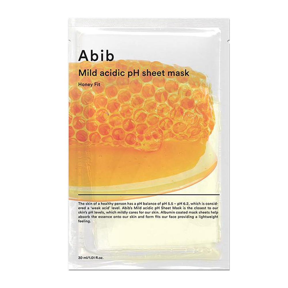 Mild Acidic pH Sheet Mask Honey Fit