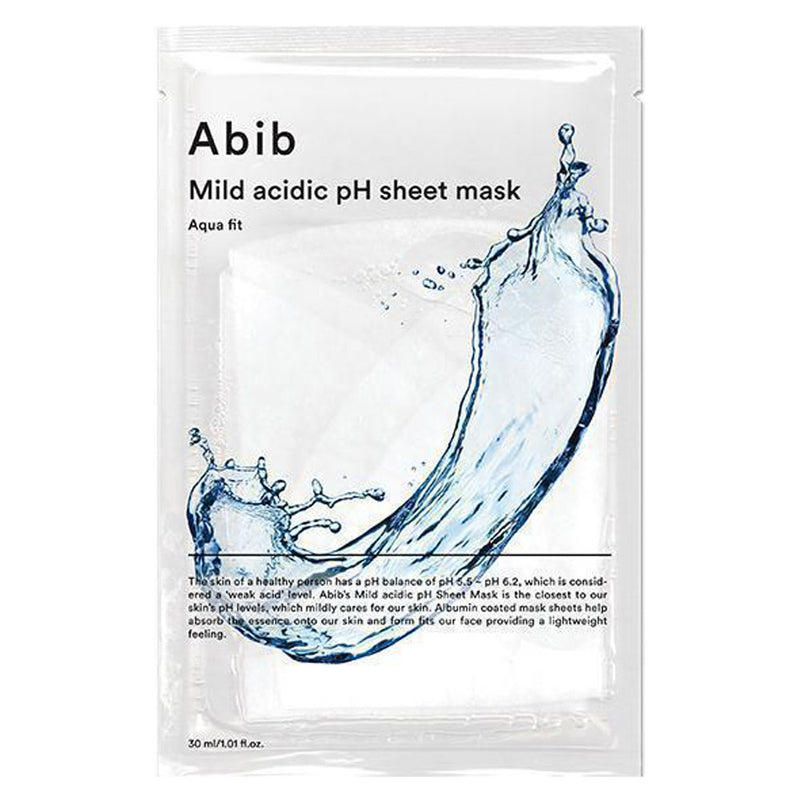 Mild Acidic Ph Aqua Sheet Mask