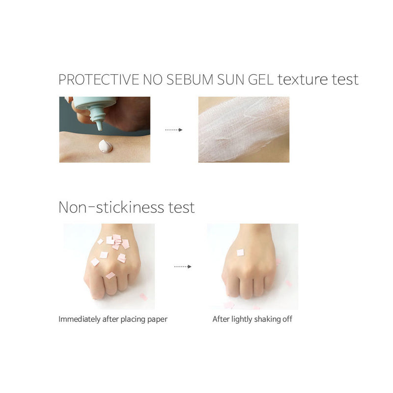 ACCOJE Protective No Sebum Sun Gel - Peaches&Creme Korean Skincare Malta