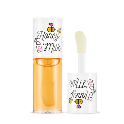 APIEU Honey & Milk Lip Oil - Peaches&Creme Shop Korean Skincare Malta
