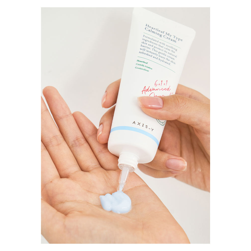 AXIS-Y Heartleaf My Type Calming Cream - Peaches&Creme Shop Korean Skincare Malta