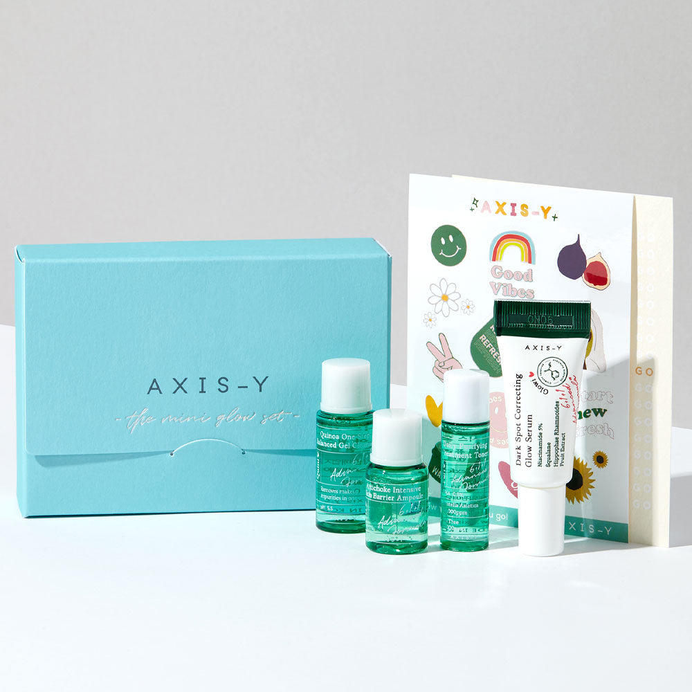 AXIS-Y The Mini Glow Set - Peaches&Creme Shop Korean Skincare Malta