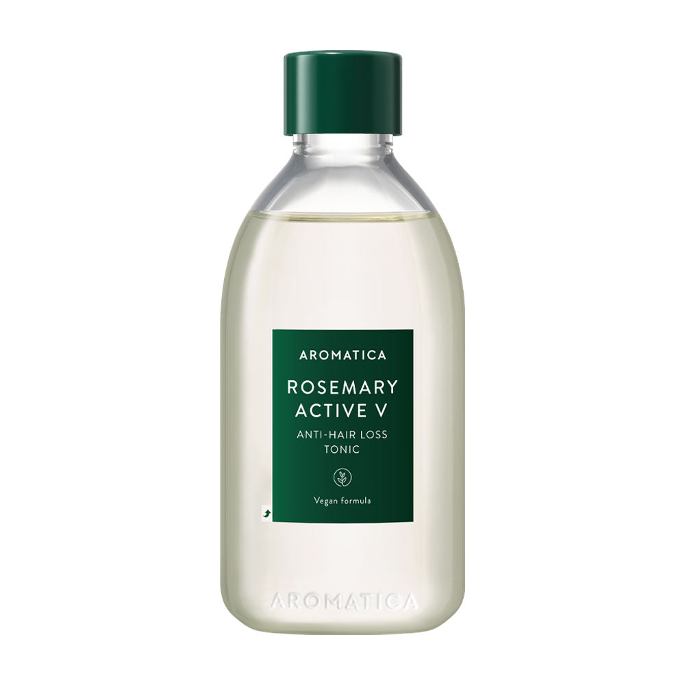 AROMATICA Rosemary Active V Anti-Hair Loss Tonic - Peaches&Creme Shop Korean Skincare Malta