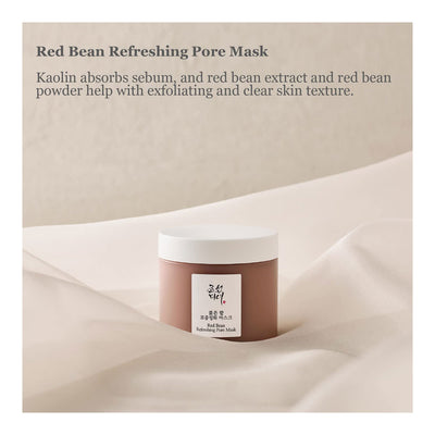 BEAUTY OF JOSEON Red Bean Refreshing Pore Mask - Peaches&Creme Shop Korean Skincare Malta
