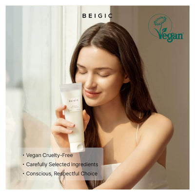 BEIGIC Aromatic Face Cleanser - Peaches&Creme Shop Korean Skincare Malta