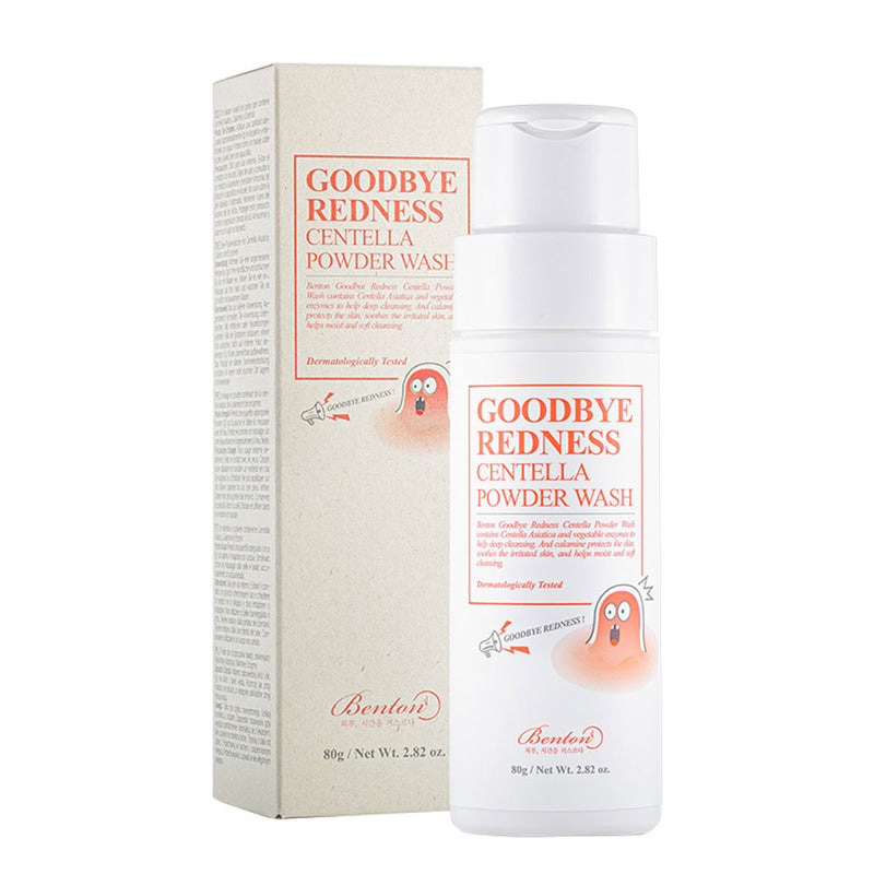 Benton Goodbye Redness Centella Powder Wash - Peaches&Creme Shop Korean Skincare Malta
