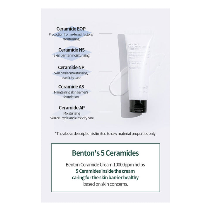 BENTON Ceramide Cream 10000ppm - Peaches&Creme Shop Korean Skincare Malta