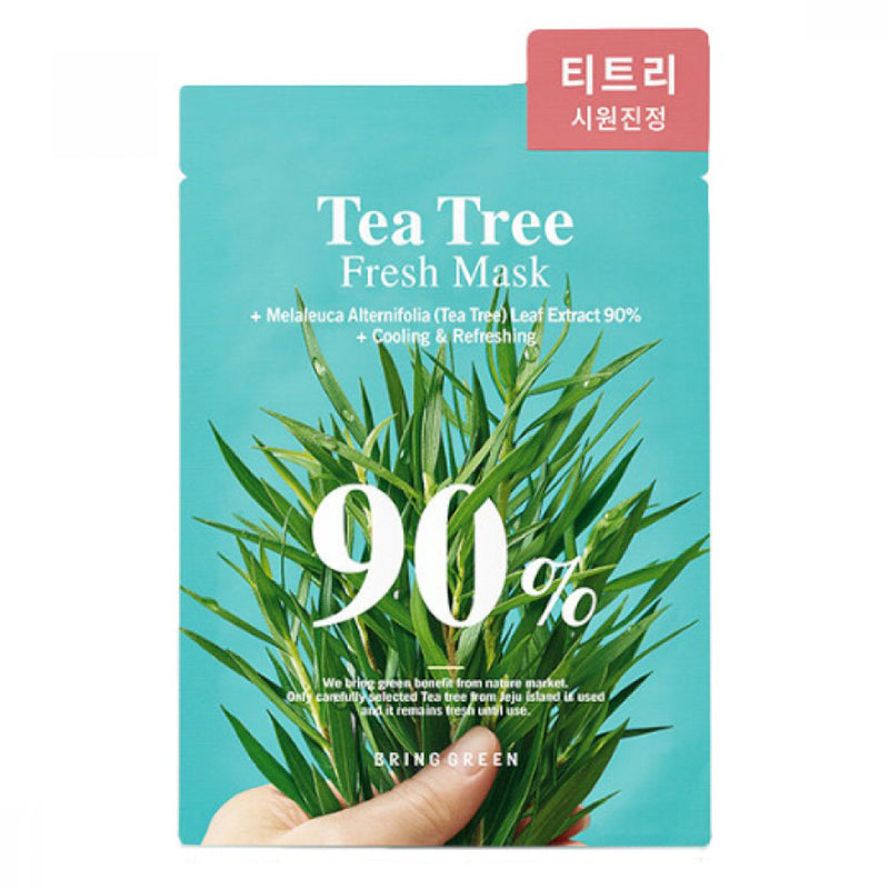 BRING GREEN Tea Tree 90% Fresh Mask - Peaches&Creme Shop Korean Skincare Malta