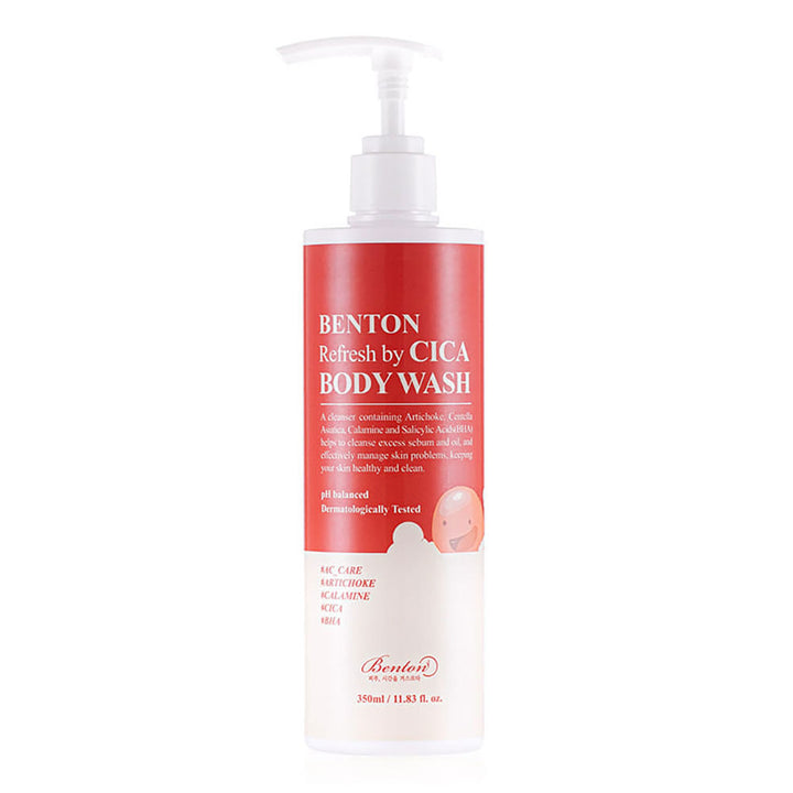 Benton Refresh By Cica Body Wash - Peaches&Creme Korean Skincare Malta