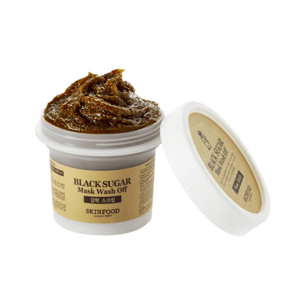 Black Sugar Mask Wash-Off - Peaches&Crème K-Beauty and Skincare