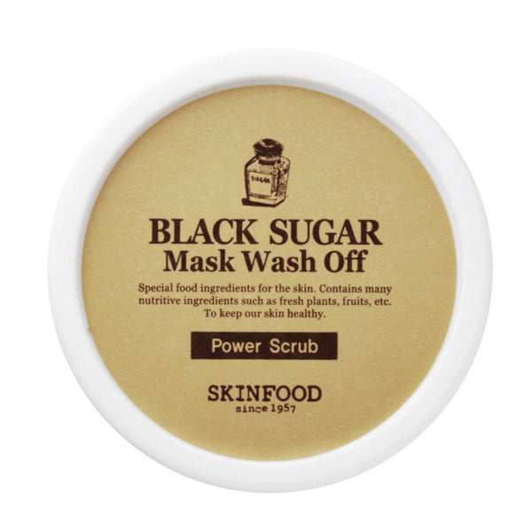 Black Sugar Mask Wash-Off - Peaches&Crème K-Beauty and Skincare