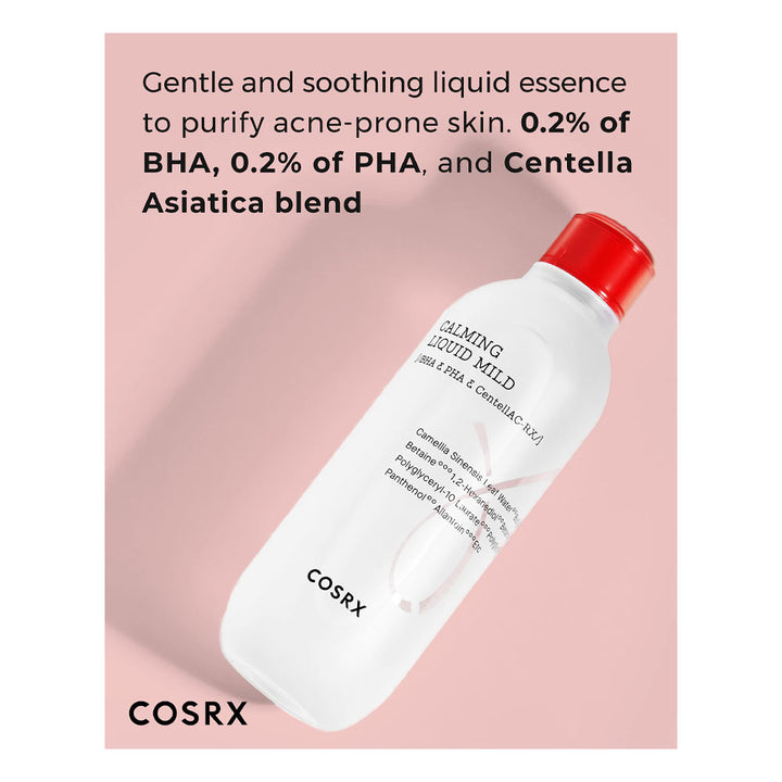 COSRX Calming Liquid Mild - Peaches&Creme Shop Korean Skincare Malta
