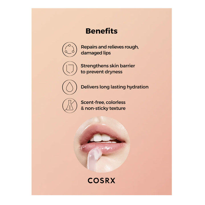 COSRX Lip Sleep Ceramide Lip Butter Sleeping Mask - Peaches&Creme Shop Korean Skincare Malta