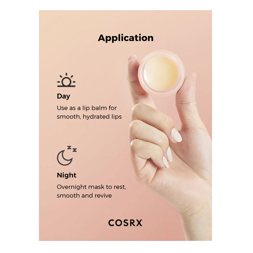 COSRX Lip Sleep Ceramide Lip Butter Sleeping Mask - Peaches&Creme Shop Korean Skincare Malta