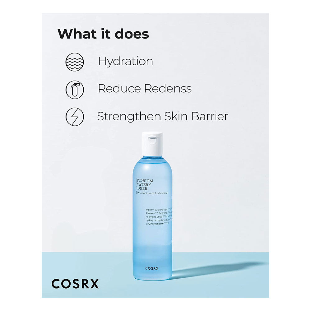 COSRX Hydrium Watery Toner - Peaches&Creme Shop Korean Skincare Malta