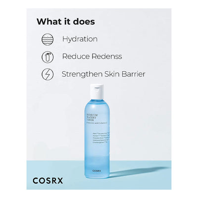 COSRX Hydrium Watery Toner - Peaches&Creme Shop Korean Skincare Malta