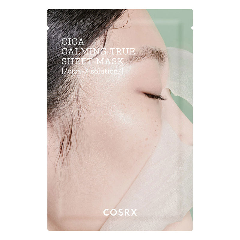 COSRX Pure Fit Cica Calming True Sheet Mask - Peaches&Creme Shop Korean Skincare Malta