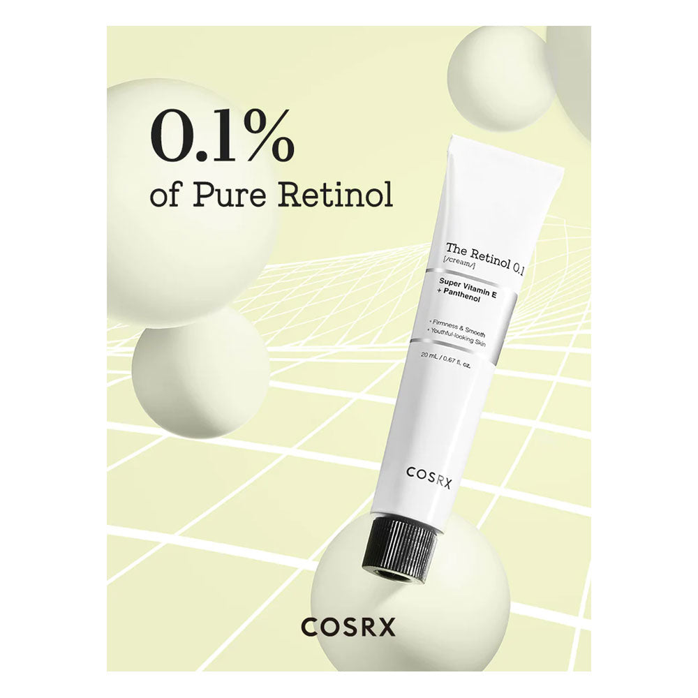 COSRX The Retinol 0.1 Cream - Peaches&Creme Shop Korean Skincare Malta