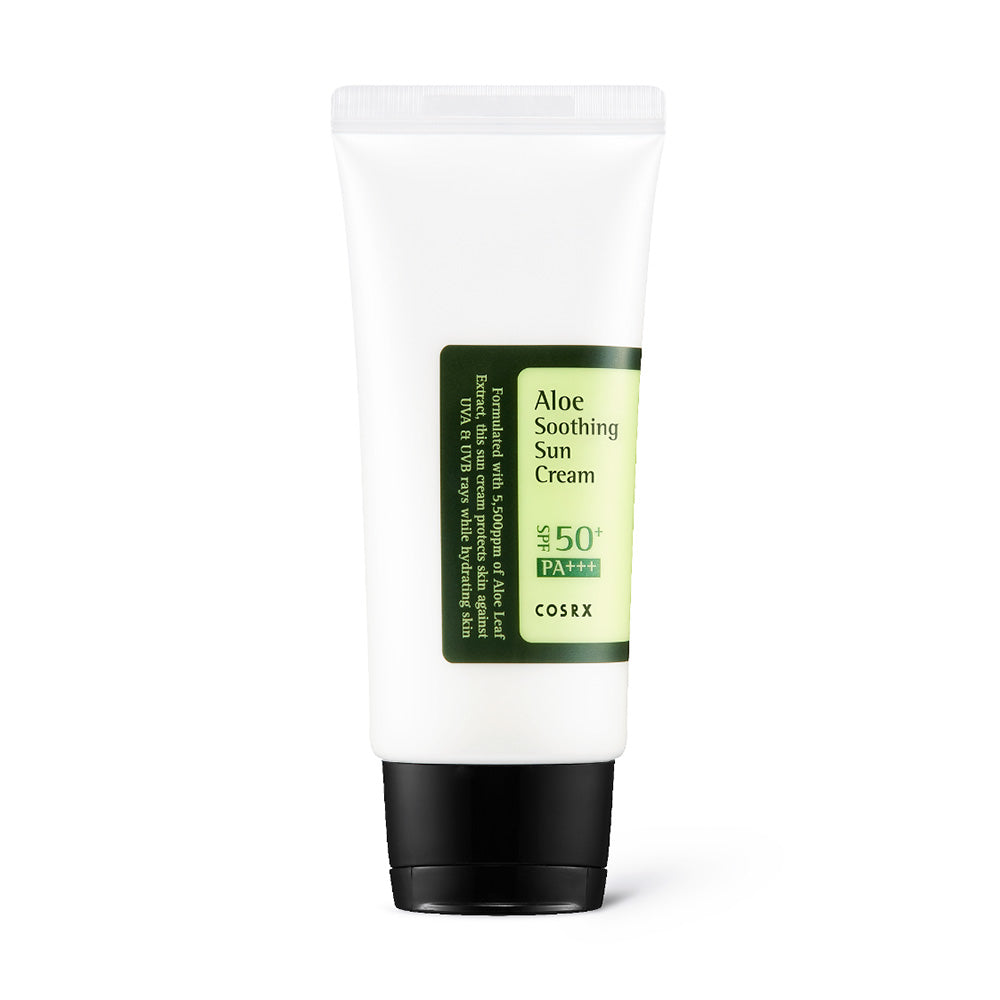COSRX Aloe Soothing Sun Cream SPF50+ PA+++ - Peaches&Creme Shop Korean Skincare Malta