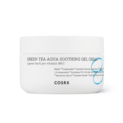 COSRX Hydrium Green Tea Aqua Soothing Gel Cream - Peaches&Creme Shop K-Beauty and Skincare Malta