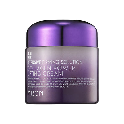 Mizon Intensive Firming Solution Collagen Power Lifting Cream - Peaches&Creme Shop Korean Skincare Malta