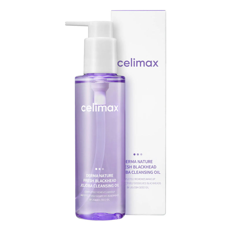 Celimax Derma Nature Fresh Blackhead Jojoba Cleansing Oil - Peaches&Creme Shop Korean Skincare Malta