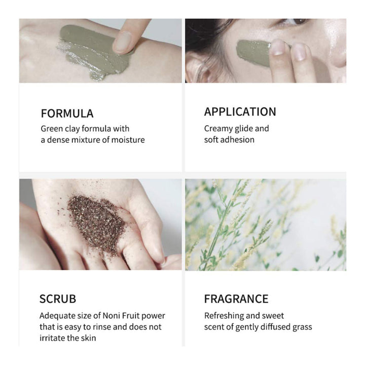 Celimax The Real Noni Refresh Clay Mask - Peaches&Creme Shop Korean Skincare Malta