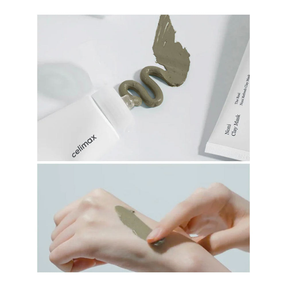 Celimax The Real Noni Refresh Clay Mask - Peaches&Creme Shop Korean Skincare Malta