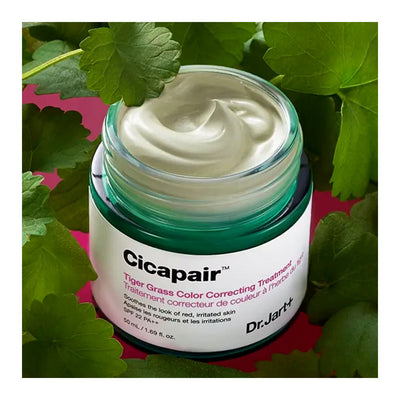 Dr. Jart+ Cicapair Tiger Grass Color Correcting Treatment - Peaches&Creme Shop Korean Skincare Malta