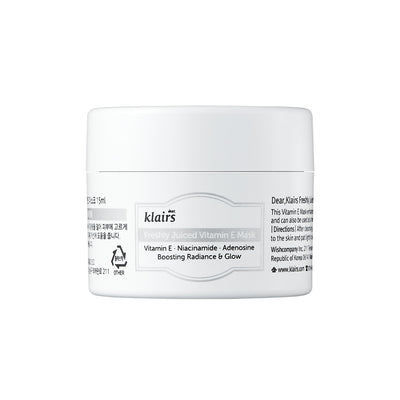 Klairs Freshly Juiced Vitamin E Mask [Mini] - Peaches&Creme Shop Korean Skincare Malta