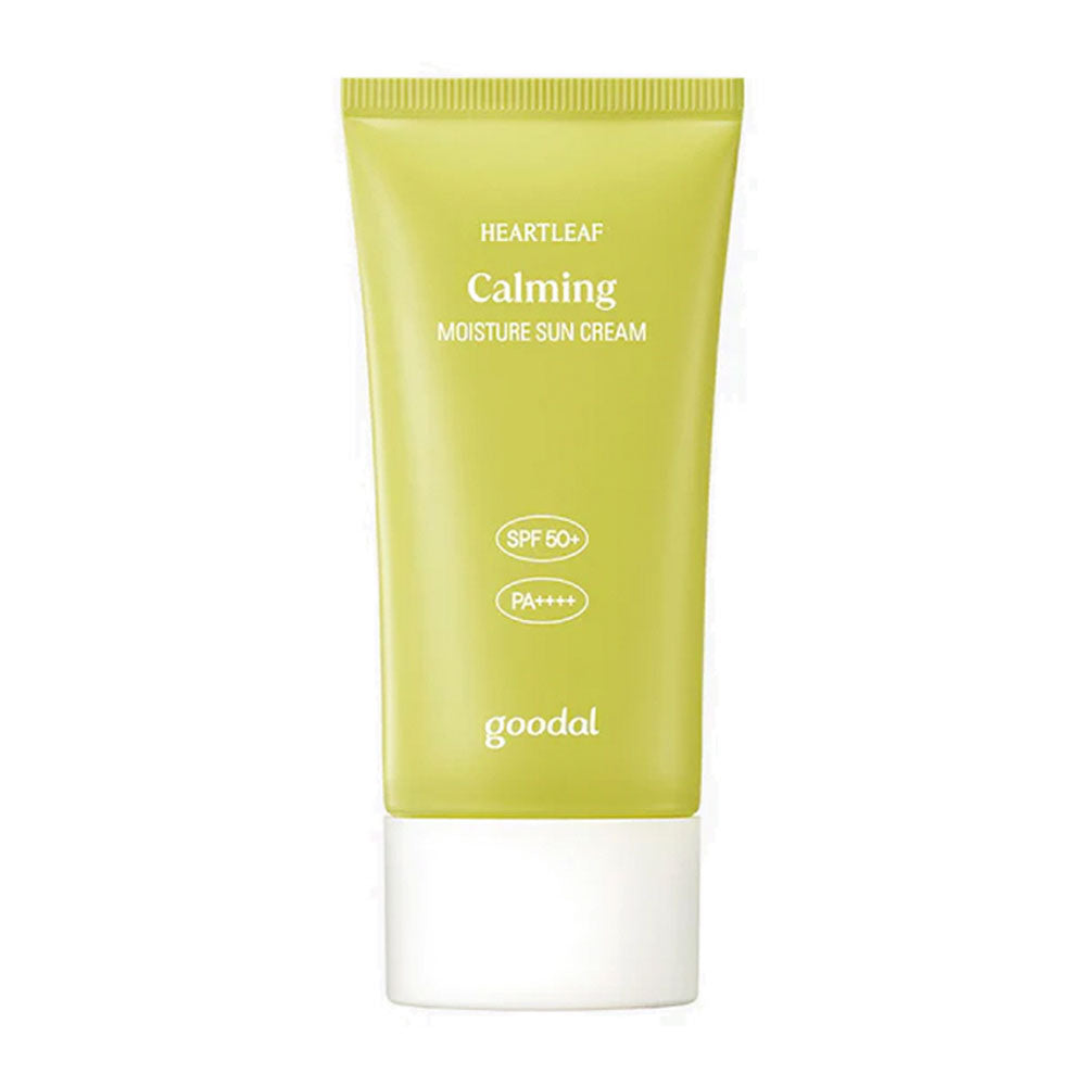 Goodal Houttuynia Cordata Calming Moisture Sun Cream SPF50+ PA++++ - Peaches&Creme Shop Korean Skincare Malta