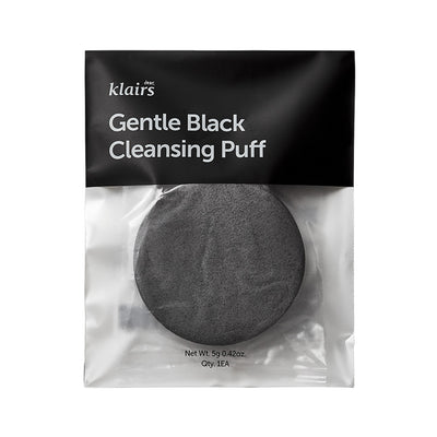 Klairs Gentle Black Cleansing Puff - Peaches&Creme Shop Korean Skincare Malta